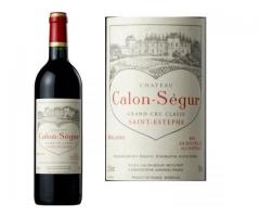6 bouteilles de Château Calon Segur 2011