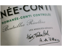 1 bouteille Romanée-Conti cuvée 2012