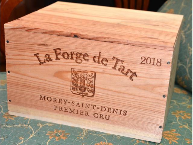 CAISSE de 6 bouteilles de VIN - MOREY SAINT DENIS - LA FORGE DE TART 2018