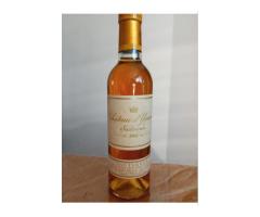 1/2 bouteille château Yquem millésime 2002