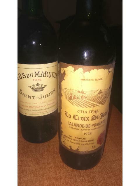 st julien clos du marquis 1976 chateau leoville las cases - photo 3