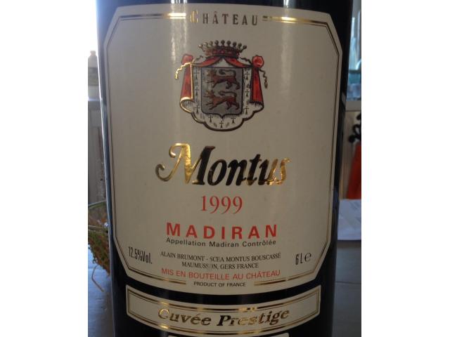 Impériale (6L) Montus cuvée prestige 1999 - photo 2