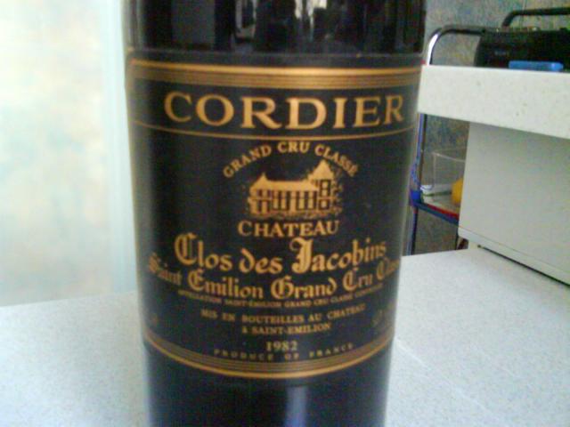 Chateau Clos des jacobins Magnum 1982 - photo 2