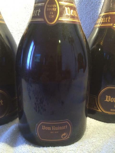 Champagne magnum Dom Ruinart Rosé 1986