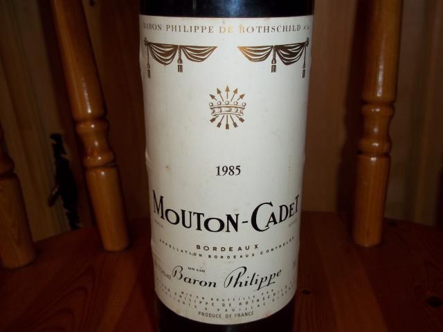 Château Mouton-Cadet Rothschild 1985