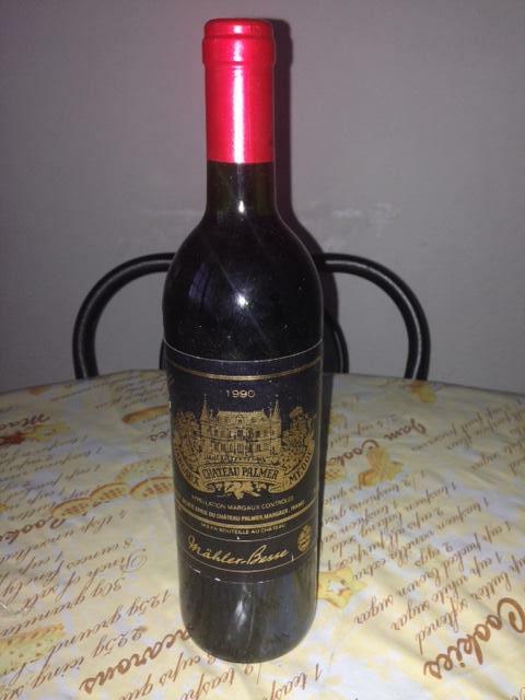 1 Bouteille Château Palmer - Margaux 1990