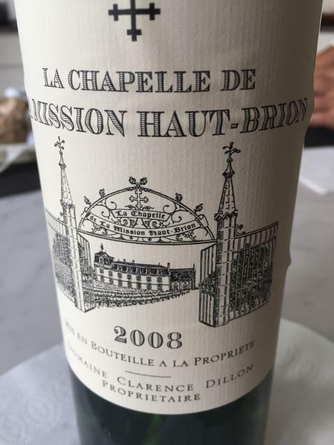 La Chapelle de Mission Haut-Brion 2008
