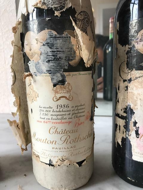 Moutons Rotschild 1986