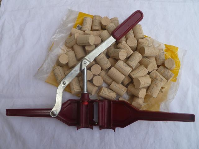 Boucheuse 1 levier + bouchons liège - photo 2