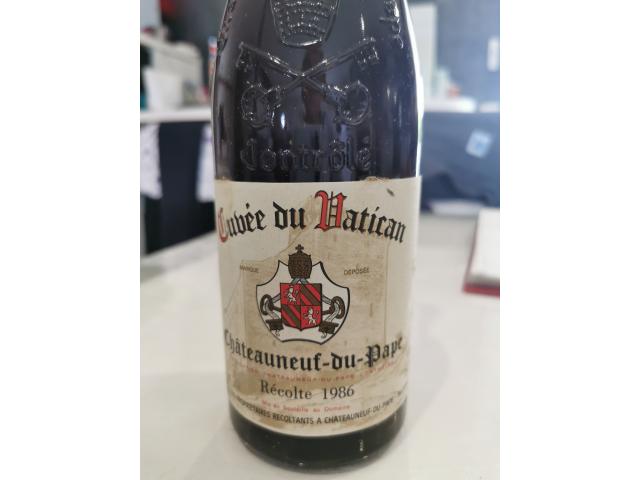 année 1986 chateauneuf  du pape