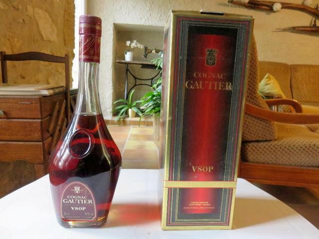Etui Cognac Gautier VSOP 70 cl 40 °