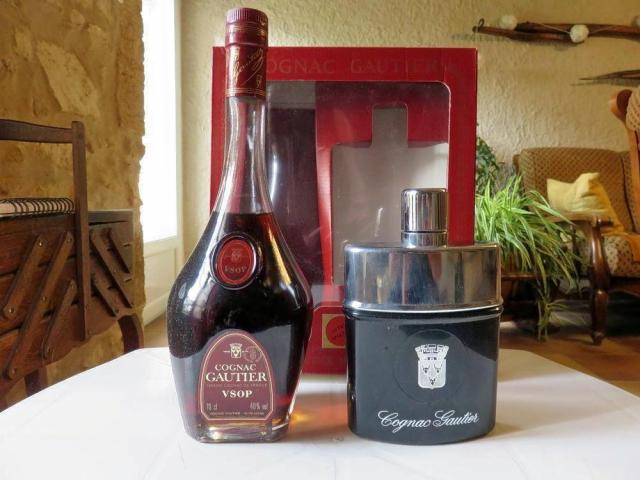 Coffret Cognac Gautier VSOP avec sa flasque de dégustation - photo 2