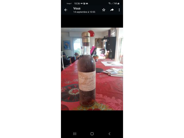 Chateau climens haut barsac 1953