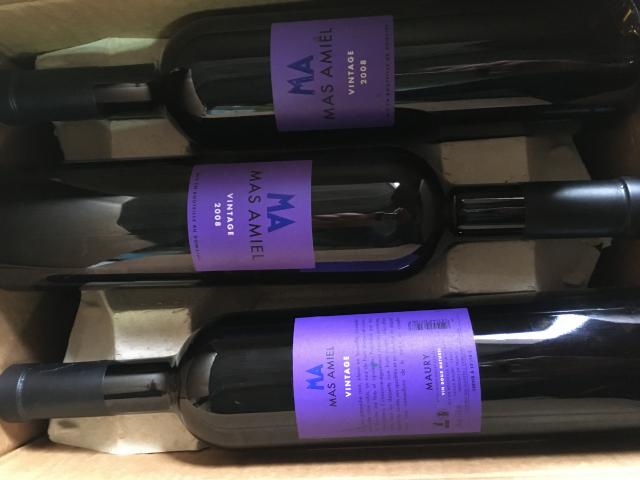 Maury Mas Amiel Vintage rouge 2008