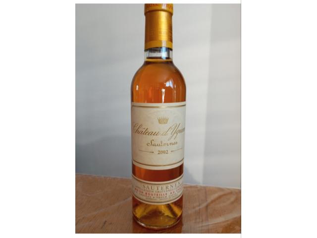 1/2 bouteille château Yquem millésime 2002