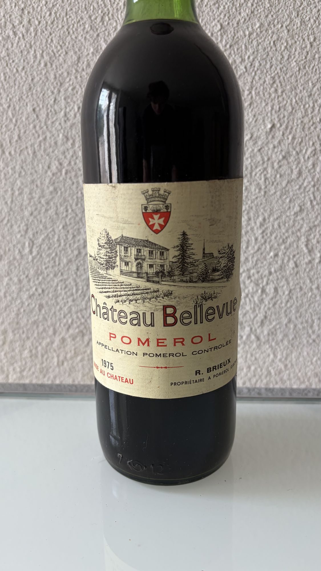 Château Bellevue 1975 – Pomerol – R. Brieux Propriétaire - photo 2