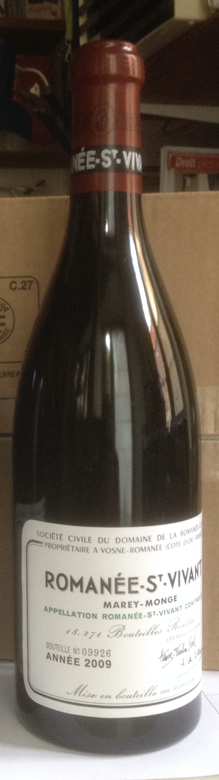 1 bouteille Romanée saint-vivant 2009