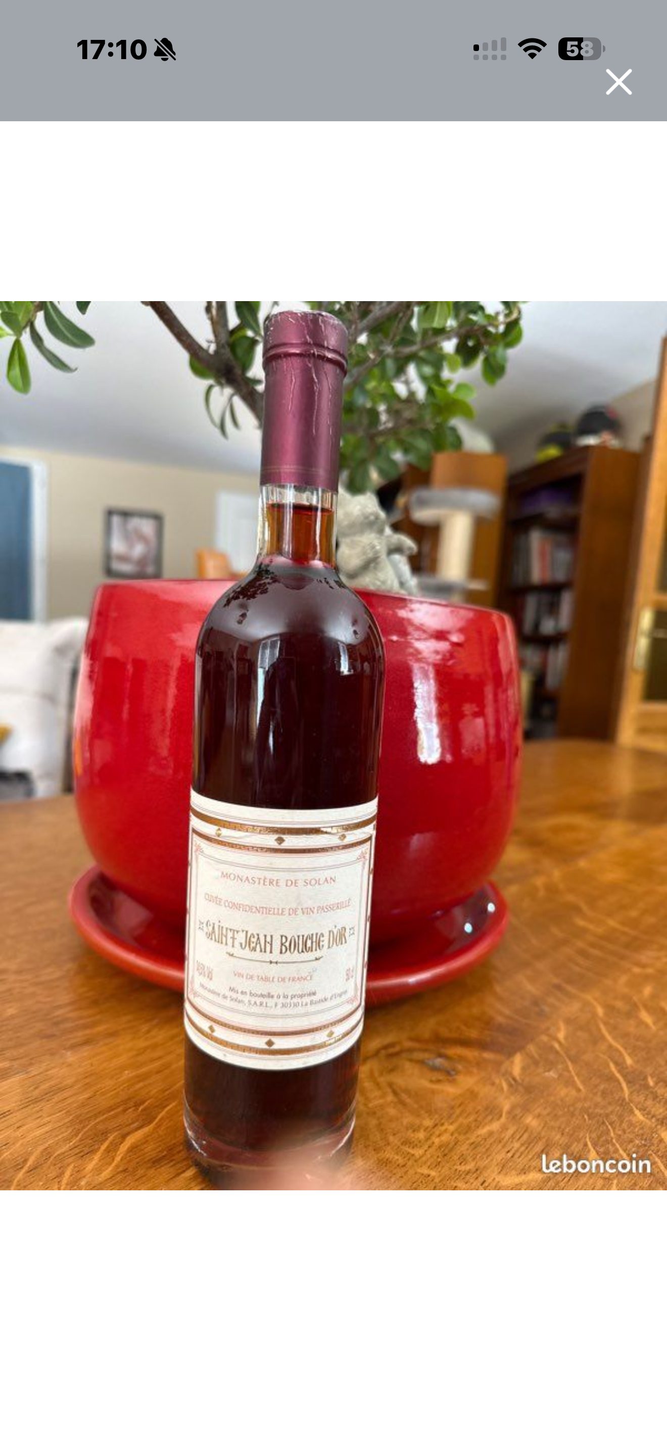 Vin du Monastère de Solan