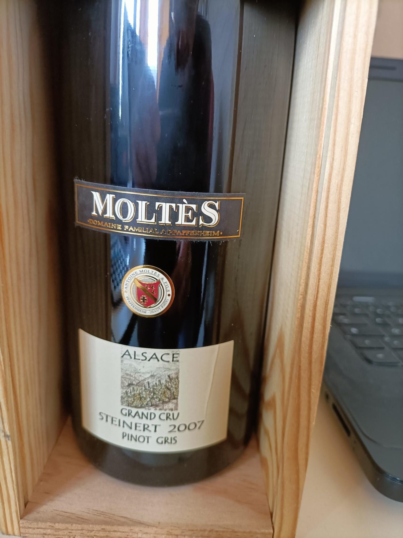 lot de Vins d'Alsace et Vins Rouges