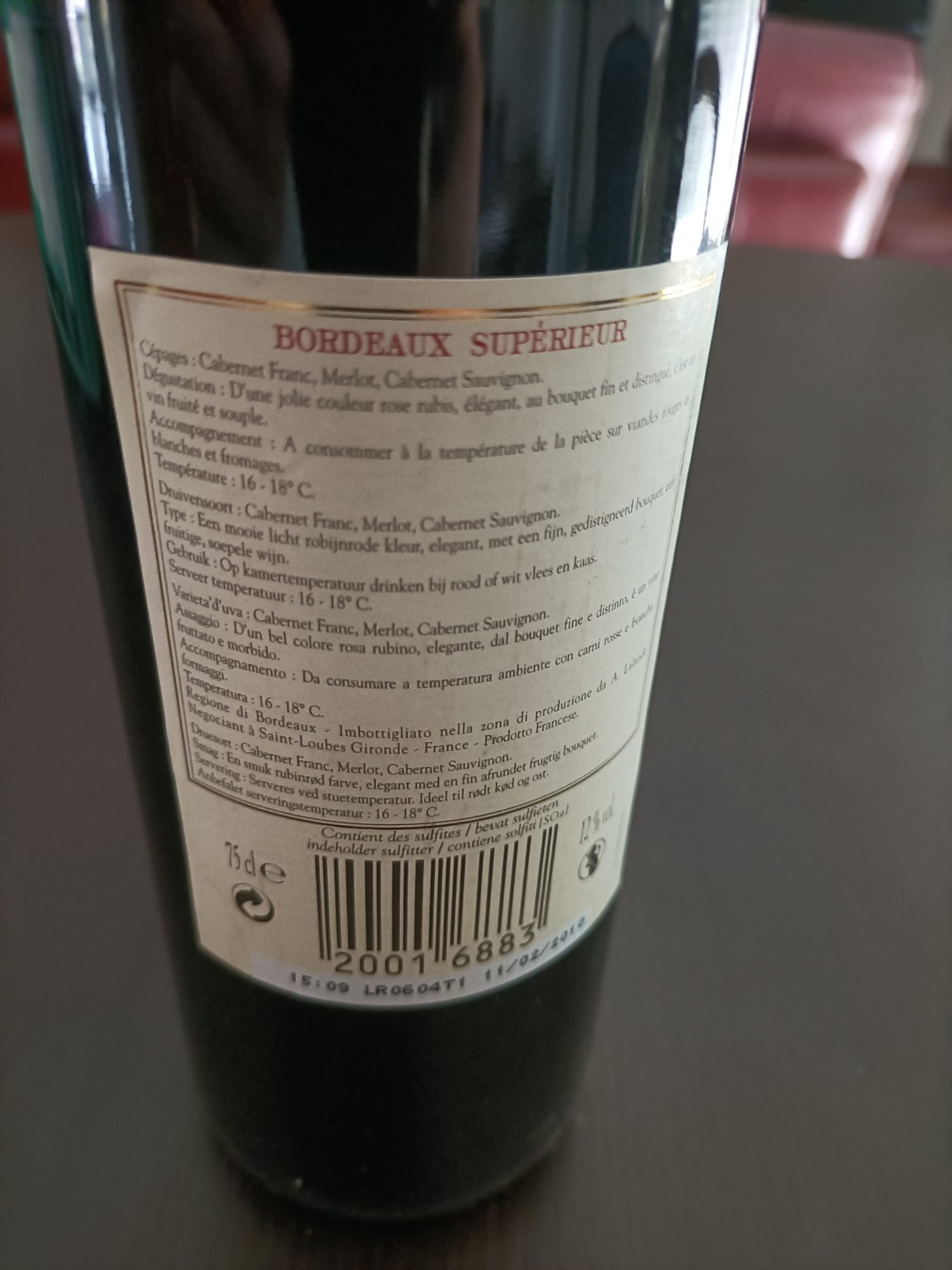 lot de Vins d'Alsace et Vins Rouges - photo 7