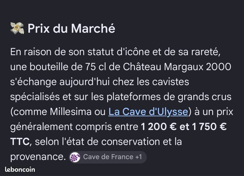 Château Margaux 2000 - photo 5