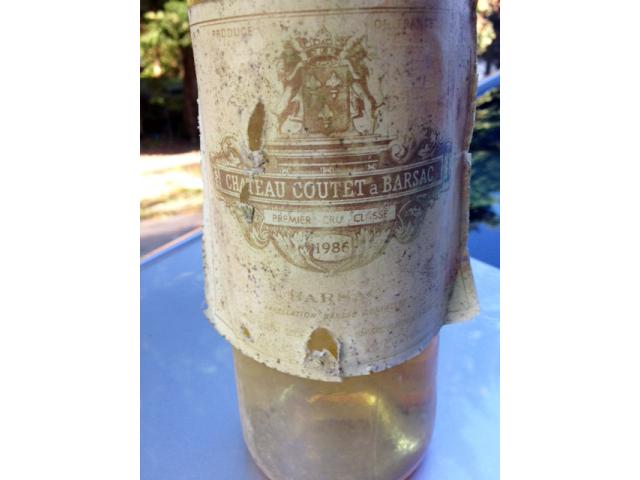 Chateau Coutet, Barsac, 1986