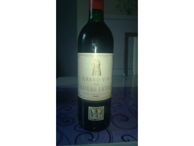 Grand vin de Chateau Latour 1968 appellation pauillac controlée
